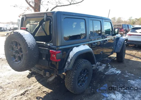 2021 Jeep Wrangler 4Xe Unlimited Rubicon 4X4 from USA, damaged, VIN 1C4JJXR67MW870686